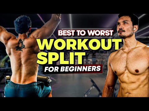 BEST TO WORST Workout Split for a BEGINNER |सबसे अच्छी से लेकर बेकार वर्कआउट स्प्लिट|