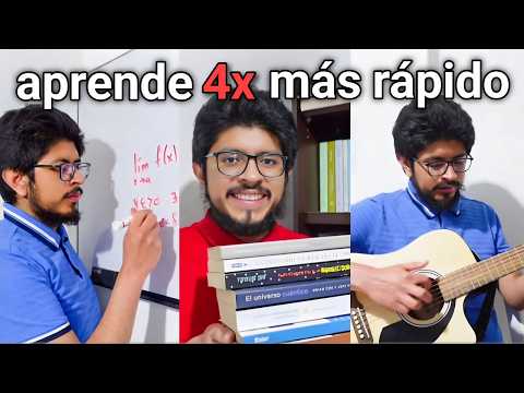 Cómo APRENDER tan RÁPIDO que parece TRAMPA