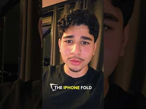 this is insane😲#techtok #technology #smartphone #technews #samsung #apple #iphonefold