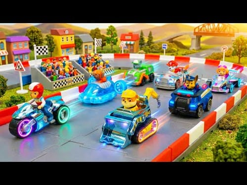 PAW Patrol Ready Race Rescue! Kitten Catastrophe Race Car Unboxing - PAW Patrol | Toys Pretend Play