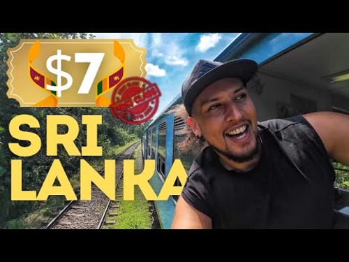First Class Train in Sri Lanka 🇱🇰 Colombo to Kandy