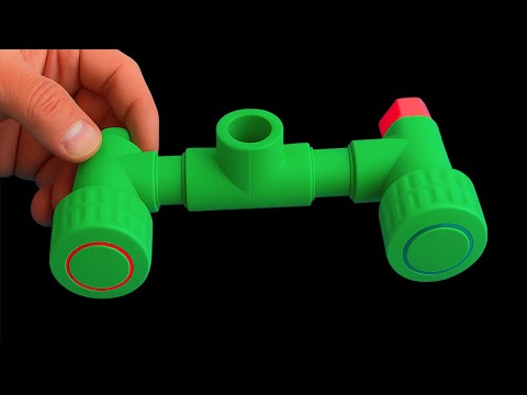 This great tip will surprise you! Simple PPR and PVC pipe connection technique that few people know