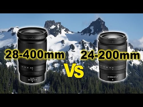 Nikon Z 28-400mm vs Nikon Z 24-200mm - Image Quality Review