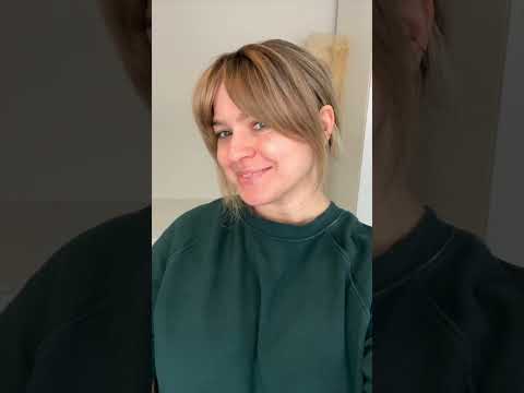 Fixing these fake bangs for the Short N Sweet Tour pt2! #hairstyle #sabrinacarpentertour