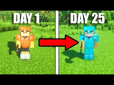 I Made the BEST GEAR on my Forever Minecraft World