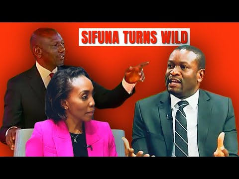 CROSSFIREš„YVONE OKWARA COULDN'T STOP EDWIN SIFUNA FROM TEARING RUTO ANGRILY ON A HEATED CITIZEN LIVE