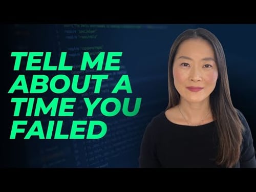 Tell Me About a Time You Failed (Sample Answer for Executive Jobs)