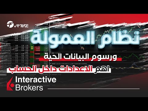 شرح نظام العمولة والبيانات الحية والمحافظ مع اهم الاعدادات في منصة انتراكتف بروكر