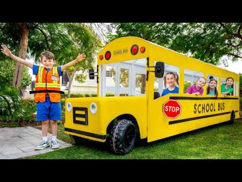 School Bus Adventure - Kids Learn School Bus Safety