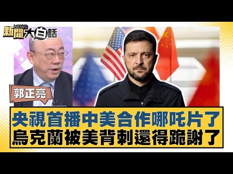央視首播中美合作哪吒片了 烏克蘭被美背刺還得跪謝了【#新聞大白話】20251124-12|#郭正亮 #苑舉正 #張延廷