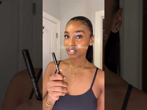 Clean girl makeup tutorial ๐#makeuptutorial #cleangirlmakeup #cleangirl