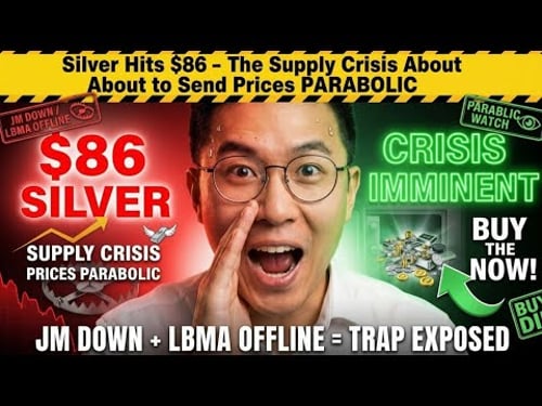 Silver Hits $86 – The Supply Crisis About to Send Prices PARABOLIC