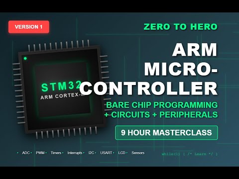 Learn STM32 Microcontroller Programming - Full Course for EE/CS Students and Beginners Version 1