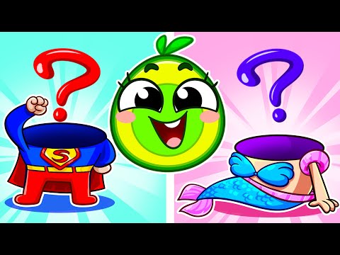 Where Is My Body? 🔍 Body Puzzle & Job Dress Up! | Kids Songs & Nursery Rhymes New | P&P Stories 🥑