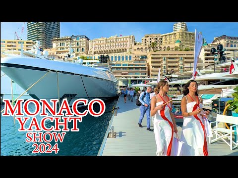 SPECTACULAR MONACO YACHT SHOW 2024 - DAY 1! @emman25MC