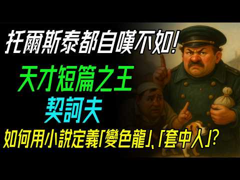 厭世卻溫暖?破解契訶夫的文學密碼:從「天氣好極了,錢幾乎沒有」談起。百年前「財務焦慮」文青契訶夫,如何用小說療癒現代人。契訶夫 #短篇小說 #俄羅斯文學 #經典文學 #變色龍 #套中人 #憂愁