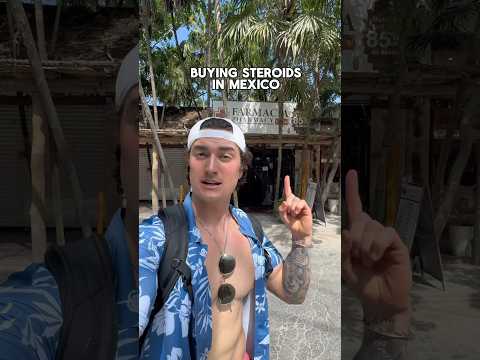 I bought steroids… legally