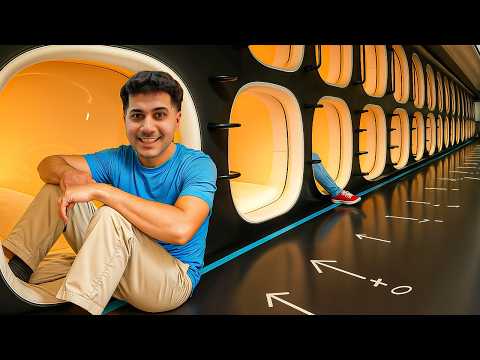 I'm testing crazy hotels in Japan!