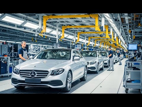 How Mercedes‑Benz E‑Class Are Manufactured | Inside the German Luxury Car Factory (Full Process)