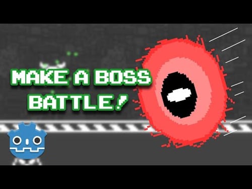 Create a boss battle in 6 minutes in godot