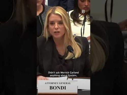 Pam Bondi spars with Vermont Rep. Balint over Epstein files