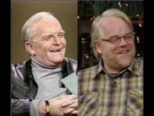 Truman Capote, Philip Seymour Hoffman on Letterman, 1982, 2006