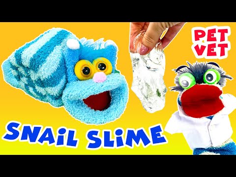Fizzy the Pet Vet Helps A Snail Make His Squishy | Funny Stories For Kids