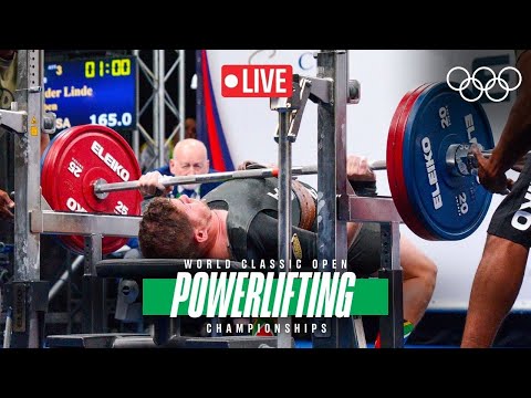 🔴 LIVE Powerlifting World Classic Open Championships | Men's 93kg & Women's 76kg Group A