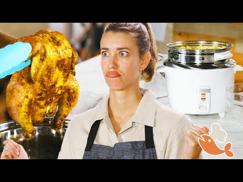 Can This Chef Make A 3-Course Meal With A Rice Cooker? • Tasty