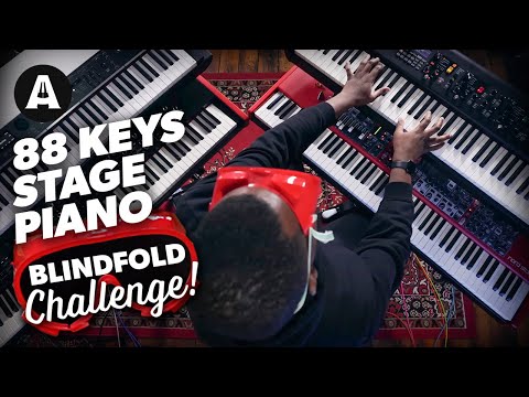 Which Brand Has The BEST Stage Keyboard? - Blindfold Shootout!