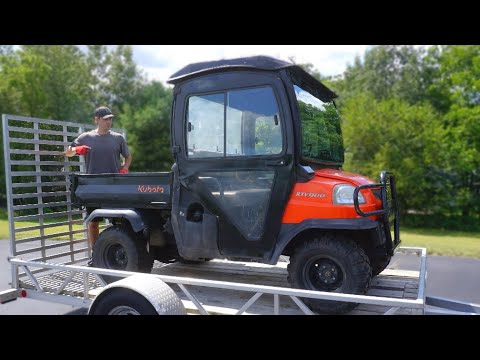 CHEAP Kubota Diesel Auction Find UTV. Too Good To Be True? (SUPER RISKY)