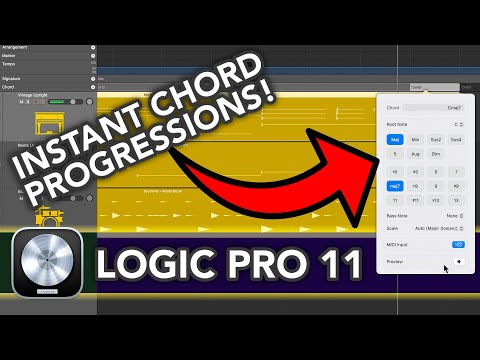 Logic Pro 11 // Chord Track (FULL TUTORIAL)
