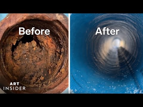 How Pipes Are Professionally Cleaned and Relined | Art Insider