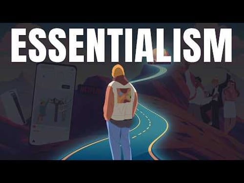 Essentialism - ANIMATED Book Summary - Greg McKeown