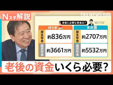 60歳の貯蓄額 希望と現実、調査結果に若者「少ない…」 老後の資金いくら必要?【Nスタ解説】|TBS NEWS DIG