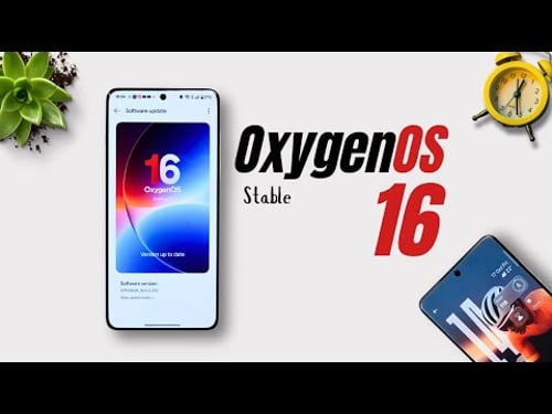 Finally! OxygenOS 16 Stable Update is Here – Every New Feature & Change Explained🔥