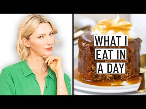 Everything Dietitian & YouTuber Abbey Sharp (Abbey’s Kitchen) Eats in a Day (HARPERS BAZAAR STYLE!!)