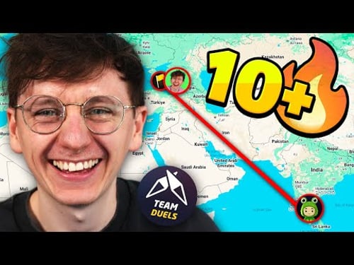 I Got An INSANE Geoguessr Duel WIN STREAK