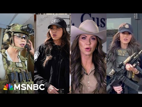 Noem turns Homeland Security role into cringey costume theater