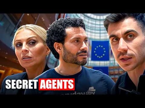 US Secret Agents Give Masterclass in the European Parliament - Andrew Bustamante & Evy Poumpouras