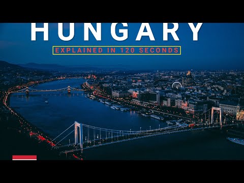 Hungary 101 - Geography & Population - Explained in 120 Seconds.