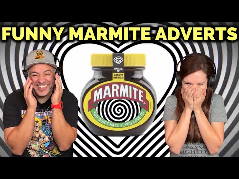 Funny Marmite Adverts Compilation REACTION