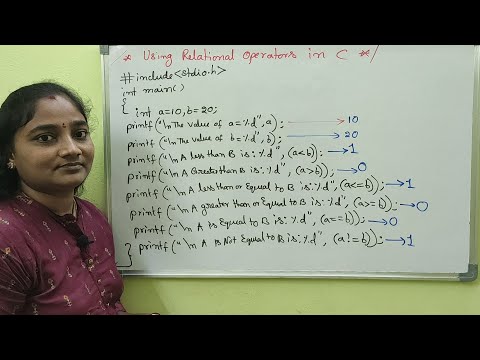 C-Language||Class-33|| Relational Operators in C ||Both in Telugu and English||Telugu Scit Tutorials