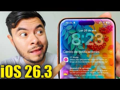 🔥 Ya salió la Beta 3 de iOS 26.3!! 🤫 Algo raro pasa...