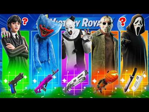 The *RANDOM* HALLOWEEN BOSS Challenge in Fortnite!