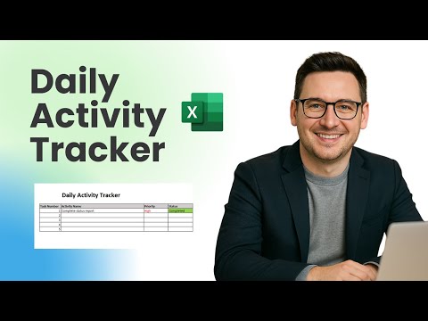 Daily Activity Tracker In Excel