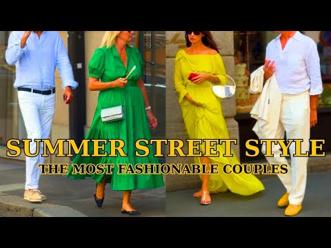 Most Stylish Couples in Milan 🔥 Street Style, Matching Outfits & Fashion Inspiration You Can’t Miss