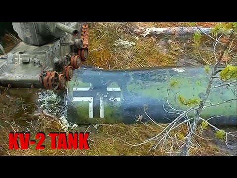 LIFTING A KV-2 TROPHY TANK OUT OF A SWAMP / WW2 METAL DETECTFING