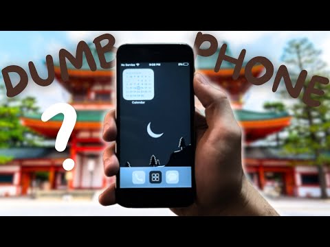 I turned my iphone into a dumbphone