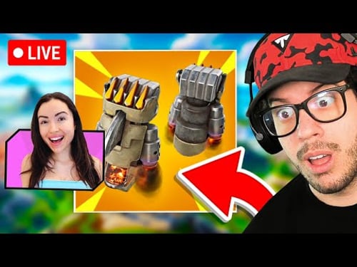 Playing FORTNITE with MY FIANCEE! (Season 3)